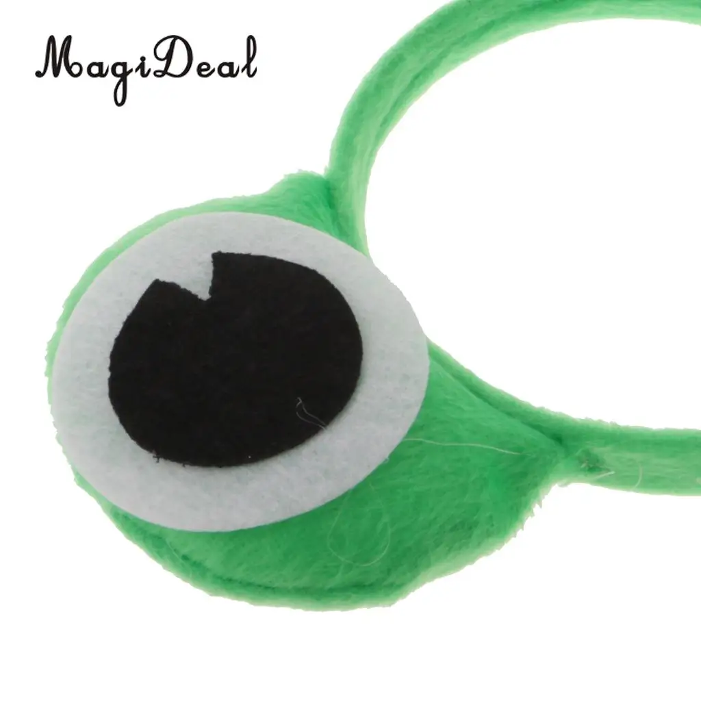 MagiDeal Bachelorette Novelty Frog Style Headband Fancy Dress Animal Toad Constume Girl Night Out Hen Party for DIY Party Decor 