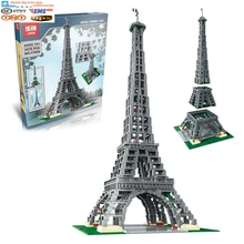 New LEPIN 17002 3478pcs The Eiffel Tower Model Building Kits Minifigures Brick Toys Compatible 10181 Toys Gift