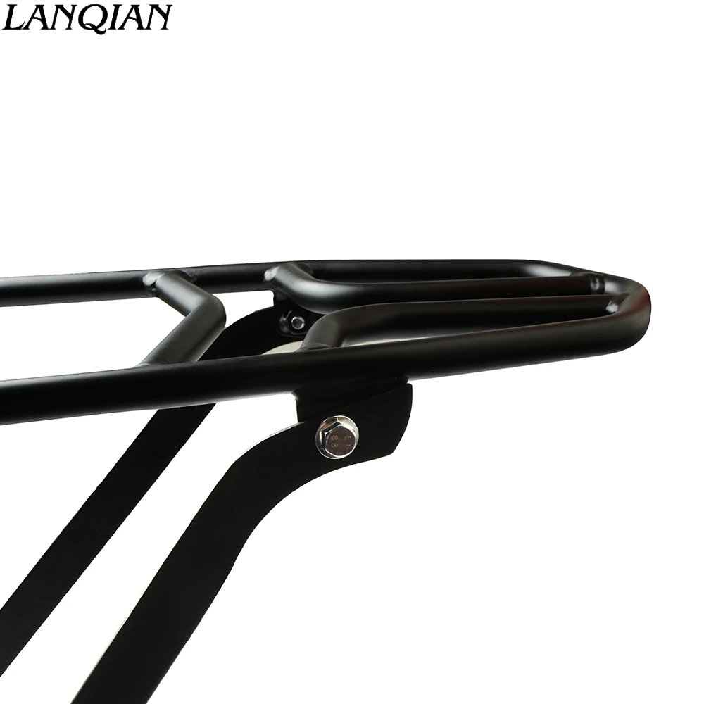 Задний багажник мотоцикла крыло для Yamaha AEROX155 NVX155 MOTO Rack ящик для инструментов чемодан держатель седла Поддержка кронштейн черный железный