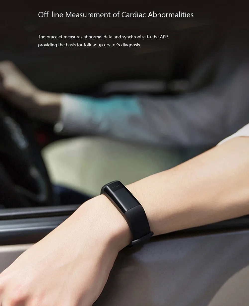 Xiaomi Amazfit SmartBand сенсорный Фитнес трекер Водонепроницаемый сна сердечного ритма