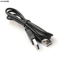 Vovotrade 0,8 м USB 2,0 Тип Мужской кабель высокоскоростной 480 Мбит/с черный заводская цена Прямая