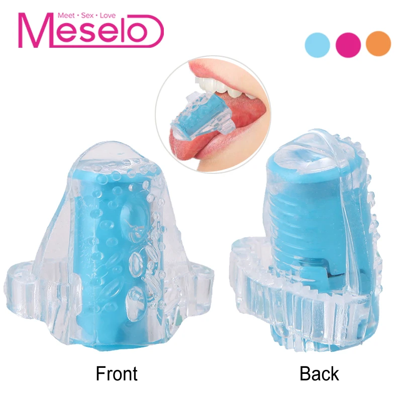 Meselo Mini Finger Вибраторы силиконовый язык виброкольцо секс-игрушки для женщин Клитор оральный лизать G-spot Анальный вибратор секс-игра
