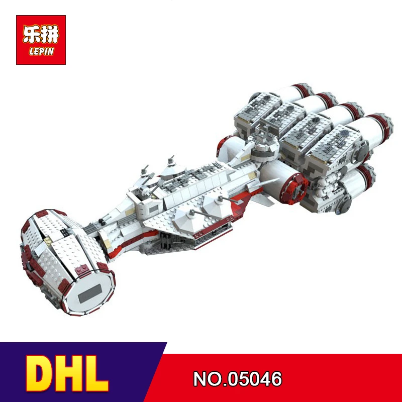 

Lepin 05046 1748Pcs STAR Series The Tantive IV Blockade Runner 10019 Educational Building Blocks Bricks for Boy's DIY toy WARS