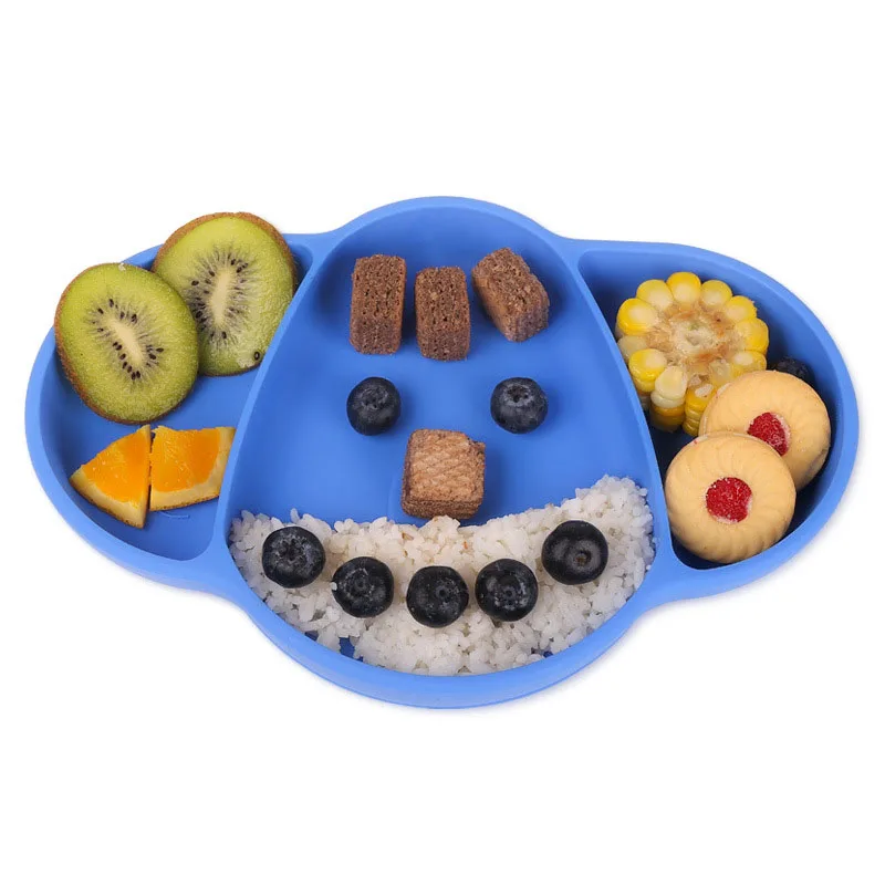 

Kids Baby Elephant placemat silicone table mat Heat Resistant Pad Coaster BPA Free Waterproof Tableware Mat