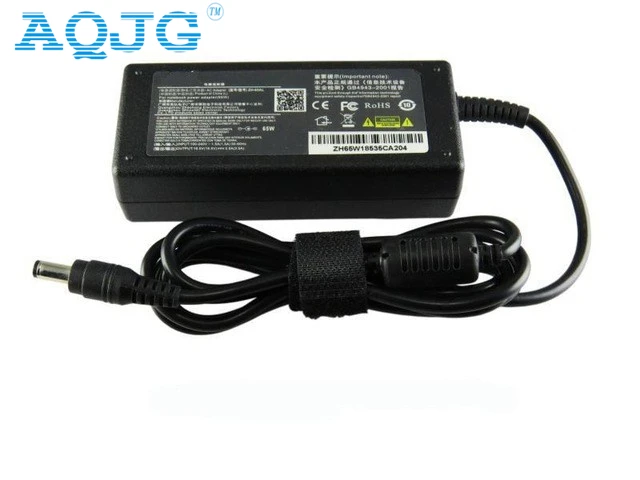 

19V 3.42A 65W laptop AC power adapter charger for Toshiba P300 L450 M800 L670D C660 L650 A300 L700 A500 L655 5.5mm * 2.5mm AQJG