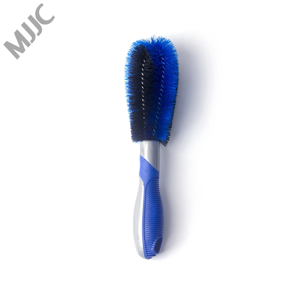 

MJJC Multi-Functional Car Tyre Cleaning Brush Wheel Washing Tool Anti-Slip Soft Handle Long Type Automobile Cleaner Accessories