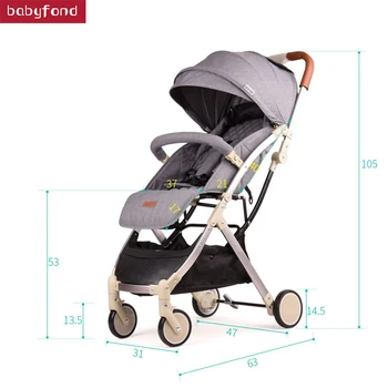 

Super light brand baby folding stroller small baby car travel strollers