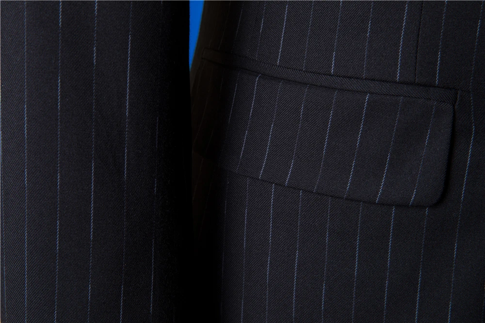 OSCN7 двубортные костюмы под заказ для мужчин Slim Fit Свадебная вечеринка мужской s портной костюм 3 шт Блейзер брюки жилет ZM-572