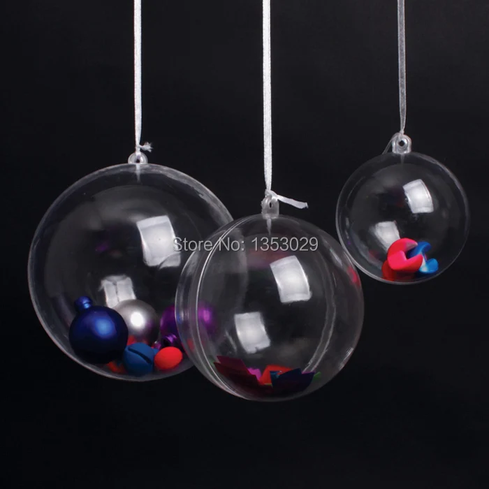 Online Buy Wholesale clear plastic christmas balls from China clear plastic christmas balls