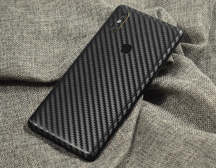 Деревянная 3d пленка из углеродного волокна для задней панели телефона Xiaomi Play