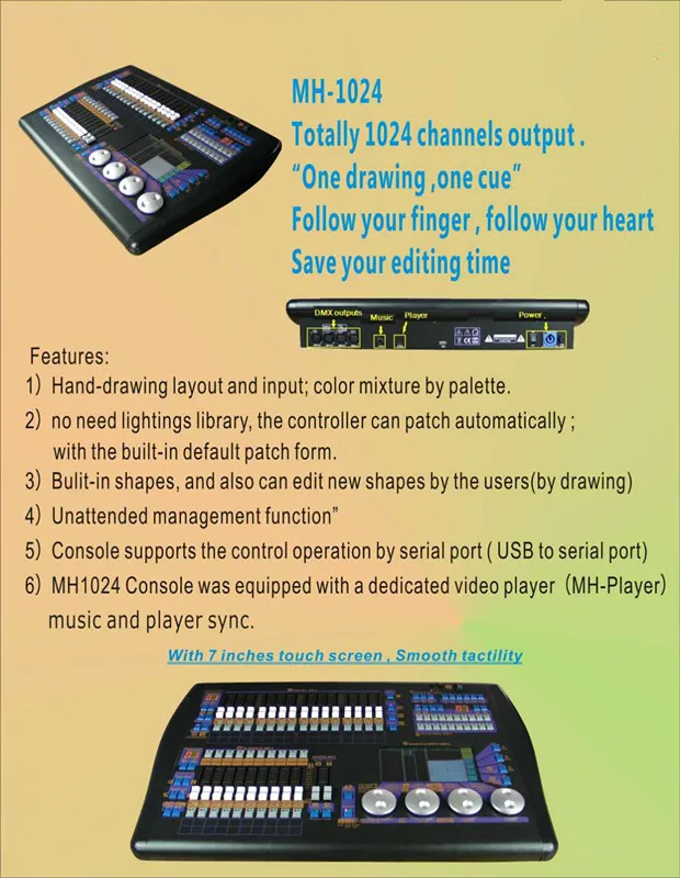 2018 new design 1024 dmx stage light drawing controller hand drawing Stage Pin Connector 2018 new design 1024 dmx stage light drawing controller hand drawing dmx dj lighting console for moving head light dj equipment in stage lighting effect