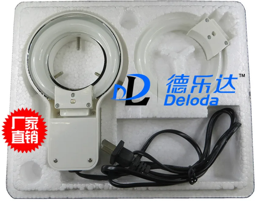 

8W White Color LED Illuminated Ring Lamp Circular Fluorescent Lamp Ring Light Microscope Light Tube for Stereo Microscope