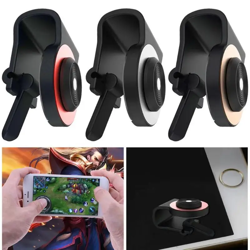 

1Pcs Mobile Phone Joystick Smartphone Mini Touch Screen Joystick Universal Clip-on Clamp for Phone Tablet Arcade Game joystick