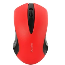 Metoo E6 эргономичный 2.4 г Беспроводной оптический мобильных игр Мышь с USB nano-приемник для портативных ПК компьютера 3 Пуговицы