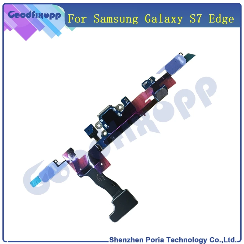 SM0070 For Samsung Galaxy S7 Edge G9350 NEW micro USB Charging Port&Sensor dock connector Flex Cable replacement parts  (2)