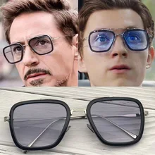 Gafas de sol Psacss Vintage vengadores Iron Man Tony Stark Gafas de sol de moda para hombres y mujeres de nueva marca para conducir Gafas de sol de vacaciones