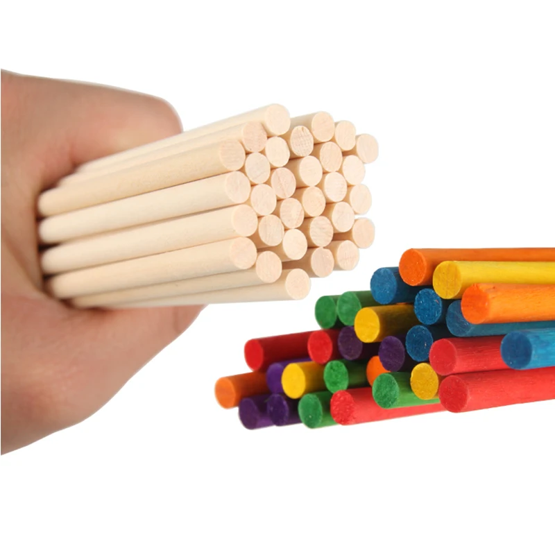 

100 Pcs Counting Sticks Toy Children's Learning Game Stick Bar Counting Rod Math Arithmetic Early Teaching Aids