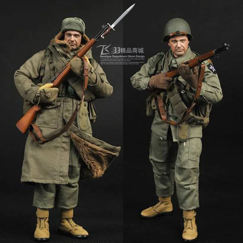 12 дюймов SS069 Вторая мировая война армия США стрелковая дивизия 1/6 модел...