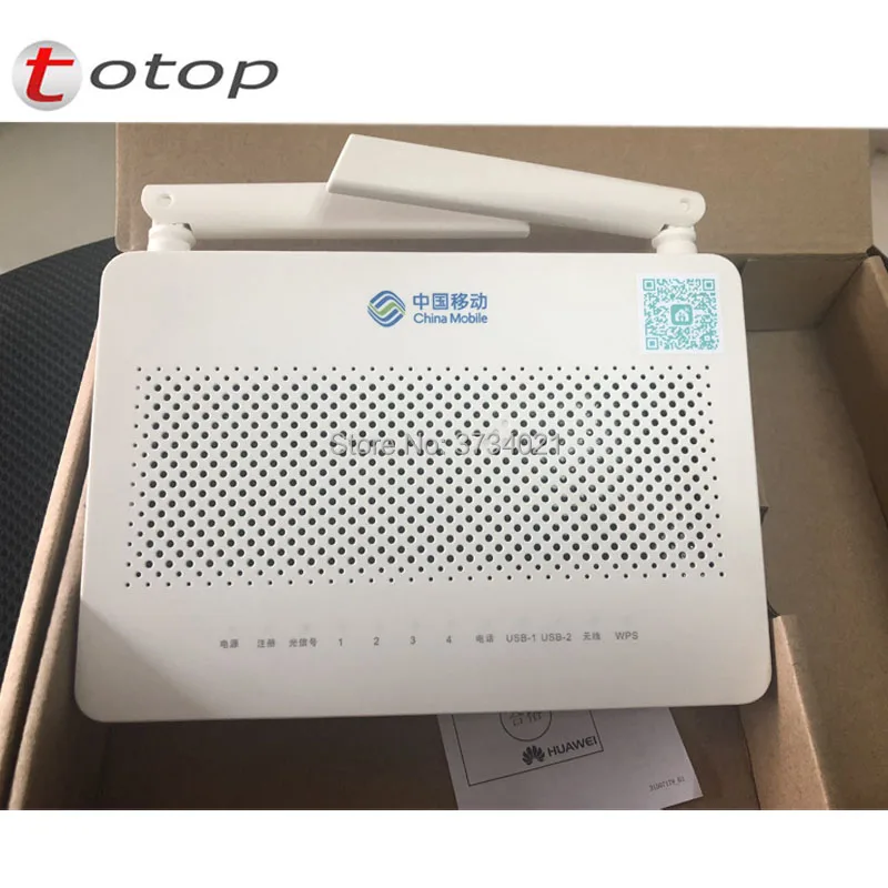 20 шт./лот Huawei GPON терминал HS8546V5 ONU ONT 4GE порт + 1 телефон 2USB с 2 4G & 5G двухдиапазонный Wi Fi