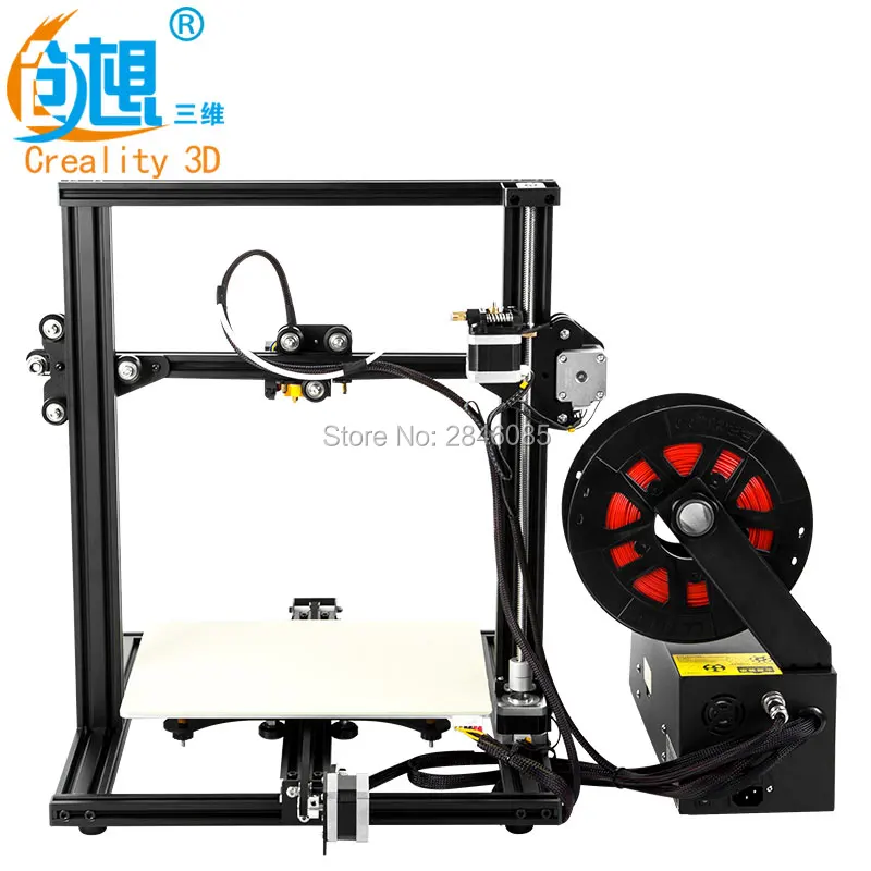 CREALITY 3D CR-10 мини-полусобранный алюминиевый 3D-принтер размер печати 300*220*300 мм Функция автоматического отключения