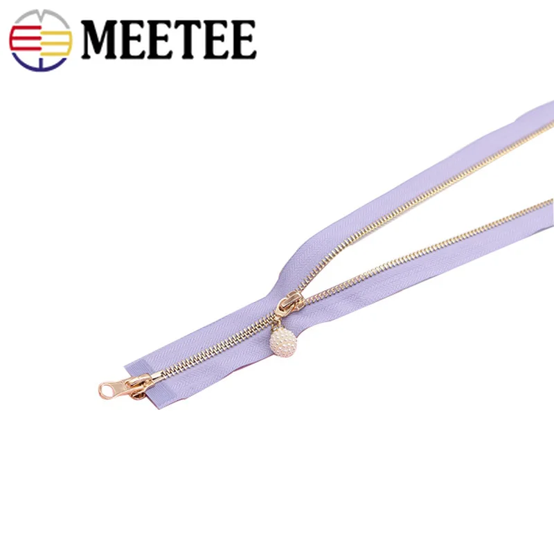 Meetee металлическая молния для одежды пальто куртка ручной работы DIY Швейные