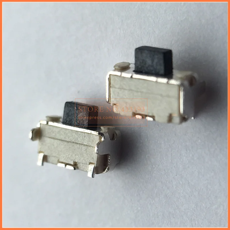 100 шт./лот 2x4 2*4*3 5 мм micro SMD тактовый переключатель Боковая кнопка для телефона|button