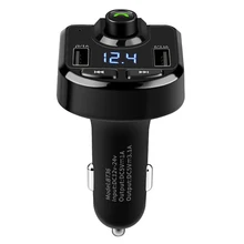 Bluetooth Handsfree font b Car b font USB Port Wireless FM Transmitter MP3 Player font b