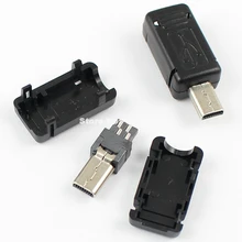 10 шт. в партии мини USB 8 Pin типа «папа» разъем для "сделай сам"