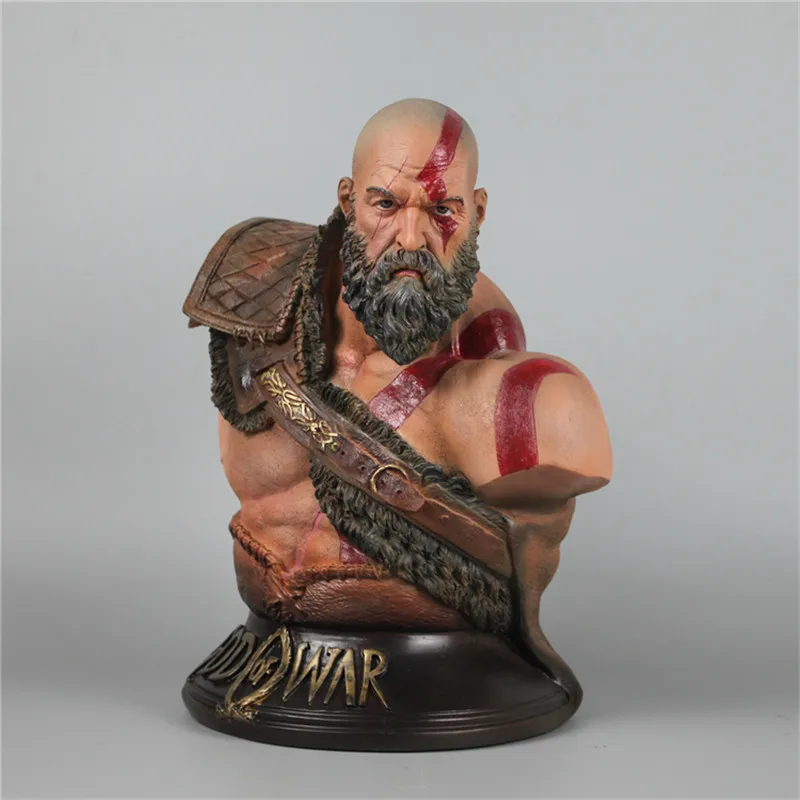 

God Of War 4 Kratos Bust Statue 1/3 Scale Resin FIGURE Statue Fans Collection Ghost Of Sparta Action Figure Toy L3050