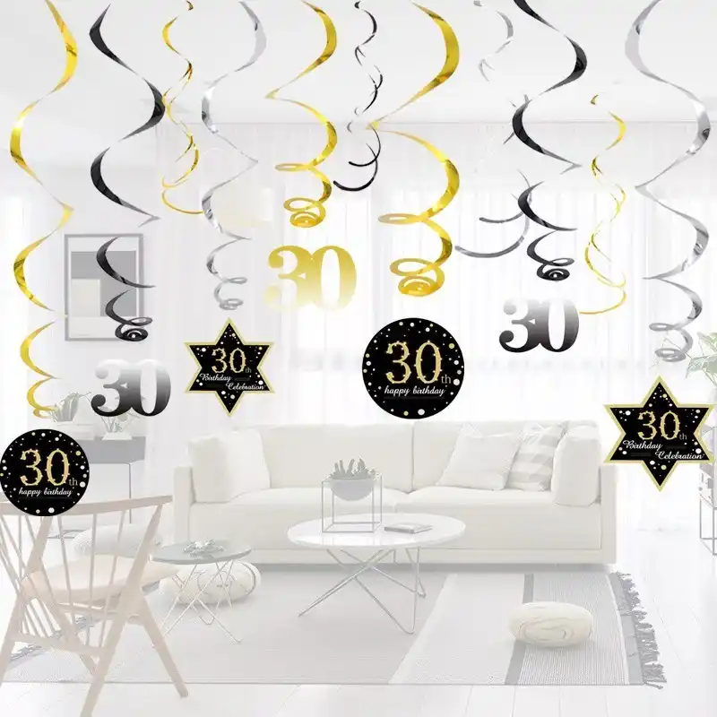 Горячее предложение! Распродажа! 18/30/40/50/60 лет DIY спиральный орнамент на день рождения воздушный шар "Конфетти" на день рождения Balons юбилейные...