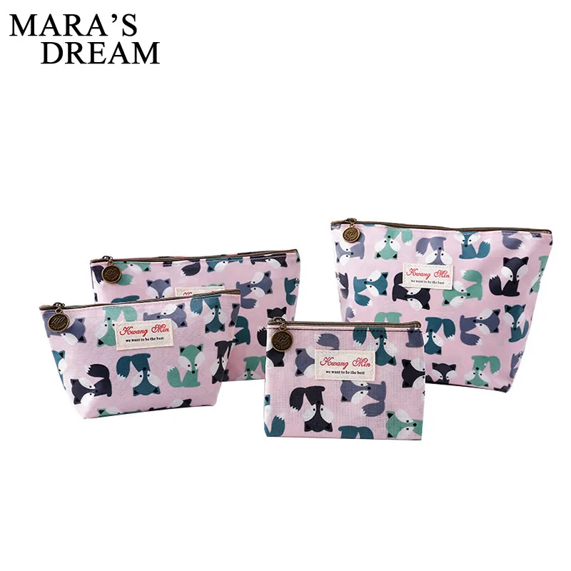 

Mara's Dream Animal Prints Women Fashion Multifunction Cosmetic Bag Beauty Zipper Travel Make Up Bag Organizer Holder Makeup bag