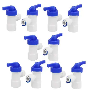 

Tank Ball Valve M12 x 1/4" Tube 10pcs for RO Water Reverse Osmosis Filter system