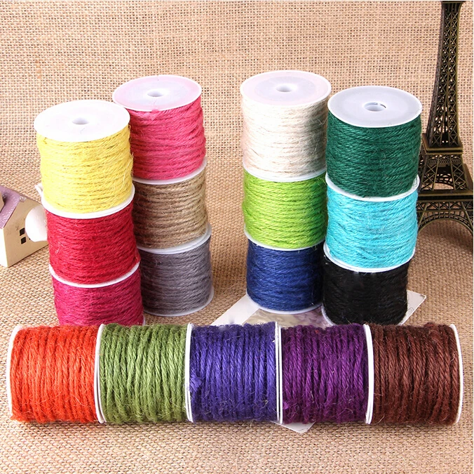 Multicolour twiner eco friendly natural twiner crafts Christmas