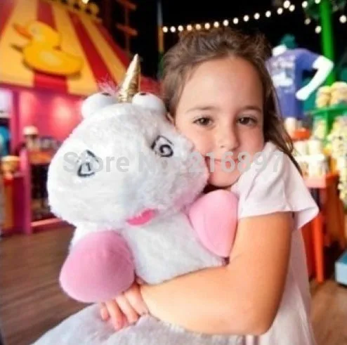 

2017 Big Size 60CM & 45cm Unicorn FLUFFY Movie Plush Toy 24Inch Dolls & Accessories stuffed animals & plush