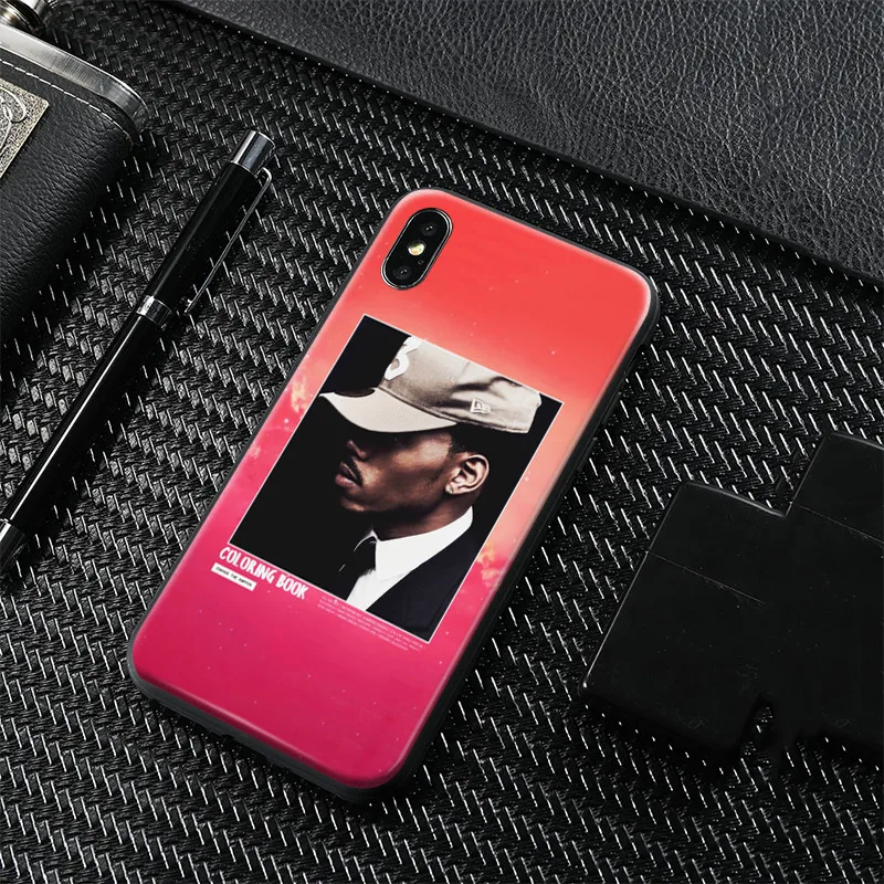

Chance The Rapper Fashion Soft Silicone TPU Phone Case Cover Shell For Apple iPhone 5 5s Se 6 6s 7 8 Plus X XR XS MAX