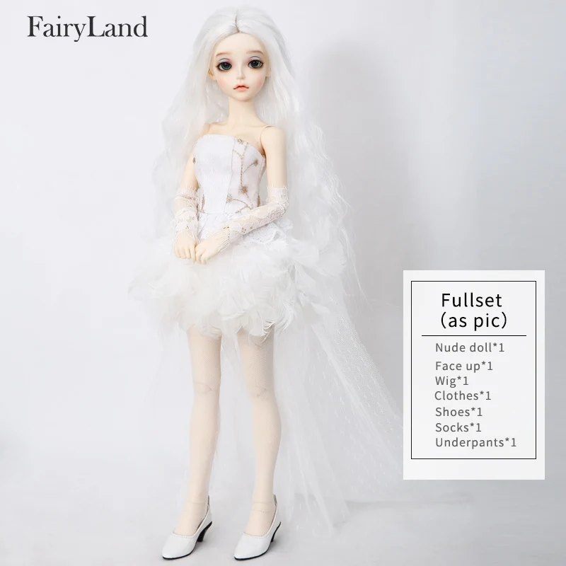 Cygne Fairyland Minifee BJD кукла 1/4 солнце девушка толстые губы любовь Улыбка красивая игрушка для девочек Сказочная страна - Цвет: Fullset as pic