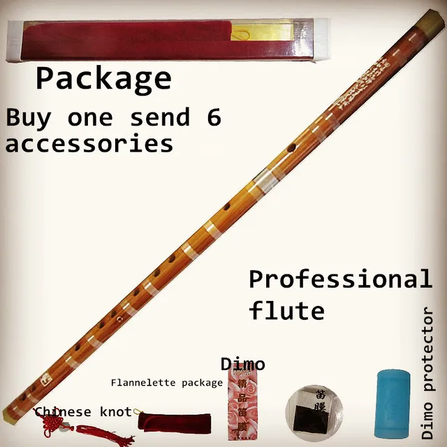 Chinese Bamboo Flute Dizi C D E F G Key transverse flutes Musical