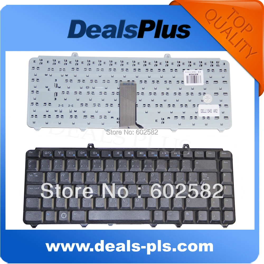 

NEW ARABIC KEYBOARD FOR DELL 1420 1520 1521 1525 1540 1545 BLACK