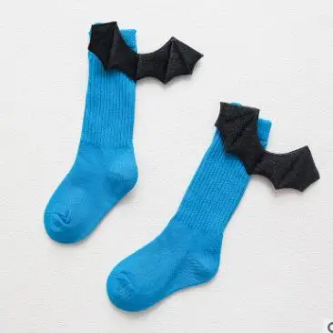 Детские носки милые детские носки хлопковые носки с вышивкой и объемными крыльями демона на осень и зиму