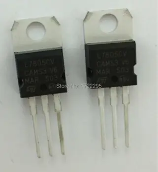 

FREE SHIPPING 50PCS L7805CV L7805 LM7805 7805 TO220 TO-220 Voltage Regulator IC 5V