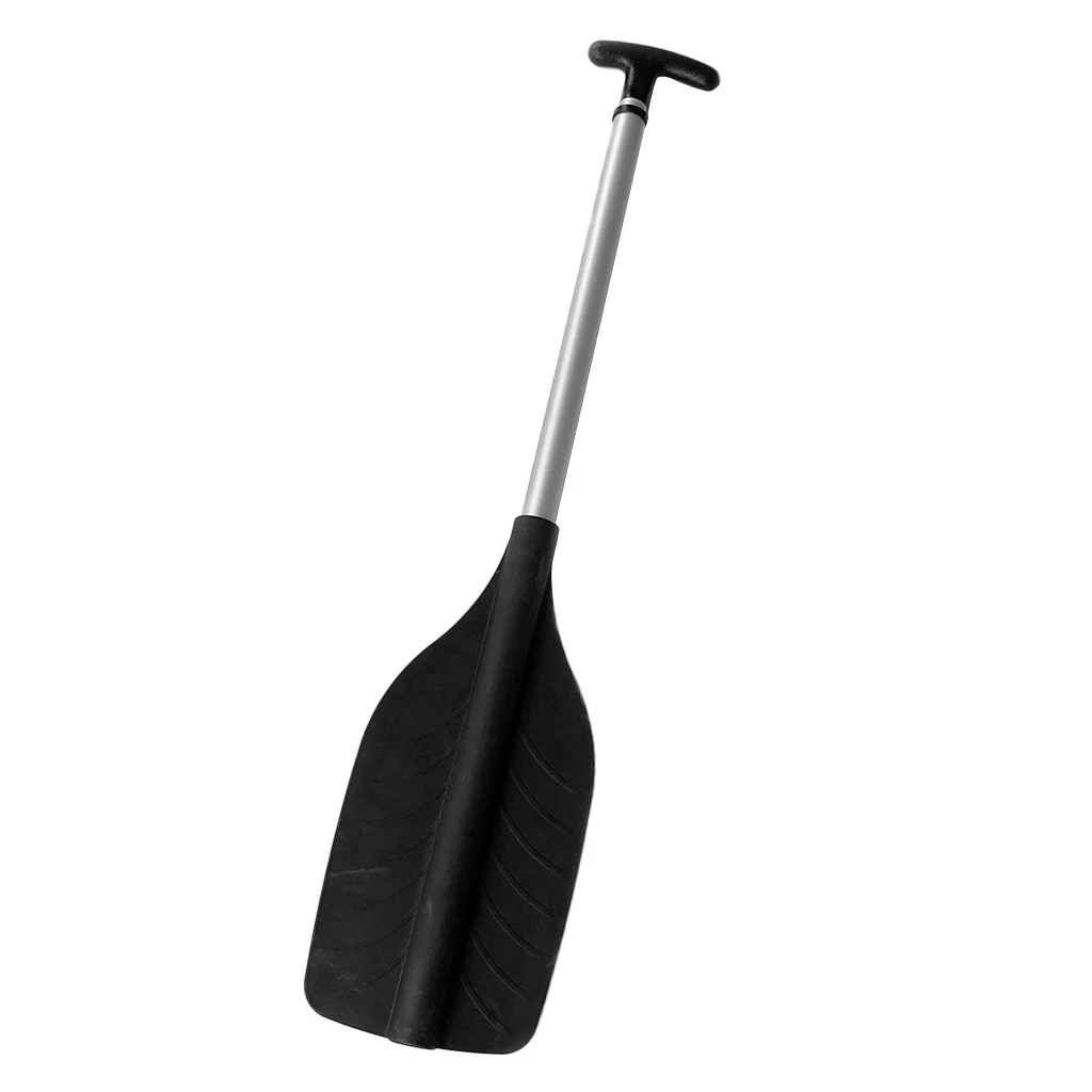 Adjustable Nylon Black Telescopic Oar Paddle Boat Canoe Extendable Kayak Canoe Safety Shaft Paddles for Water Sports Rowing Boat