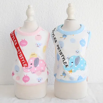 

Elephant Balloon Cotton Summer Clothing For Dogs Clothes Pet Puppy Cat Dog Vest Shirt Dog Clothes Bunny Chihuahua