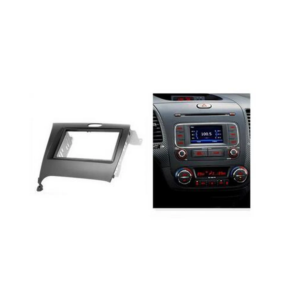 DOUBLE DIN Car Radio Fascia for KIA Cerato Forte 2013 K3 Stereo Fascia