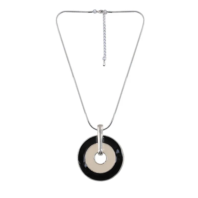 

(1 pieces/lot) 100%Environmental protection zinc alloy material Round pendant necklace alloy enamel, free shipping