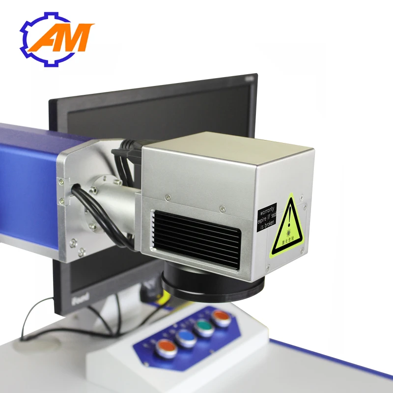 

Portable desktop Fiber metal Laser Marking Machine with trade assurance protection