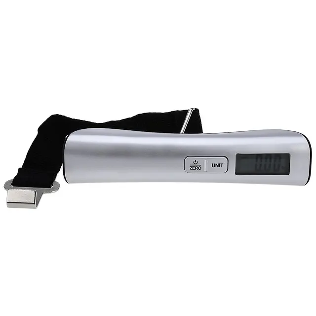 50kg X 10g Portable Weight Scale Lcd Display Stainless Steel Travel 50kg X 10g Portable Weight Scale Lcd Display Stainless Steel Travel Electronic Hanging Digital