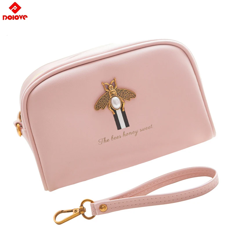 

Little bee Storage bag Trunk Offer Direct Selling Zipper Lady Bolsas Women's Bag Spring Small Handbag Dumplings Wallet