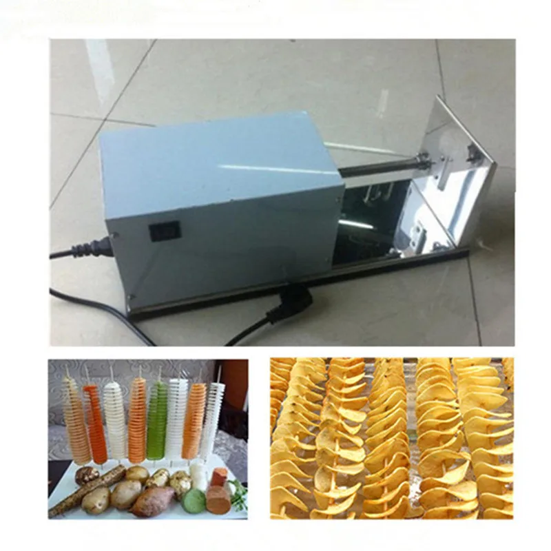 220V electric stretch spiral potato cutter,automatic tornado potato vegetable carrot slicer twister machine 220V electric stretch spiral potato cutter,automatic tornado potato vegetable carrot slicer twister machine