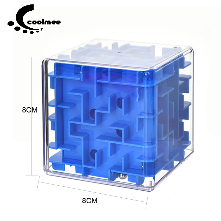 Coolmee 3D Maze font b Magic b font font b Cube b font Puzzle Ball Toys
