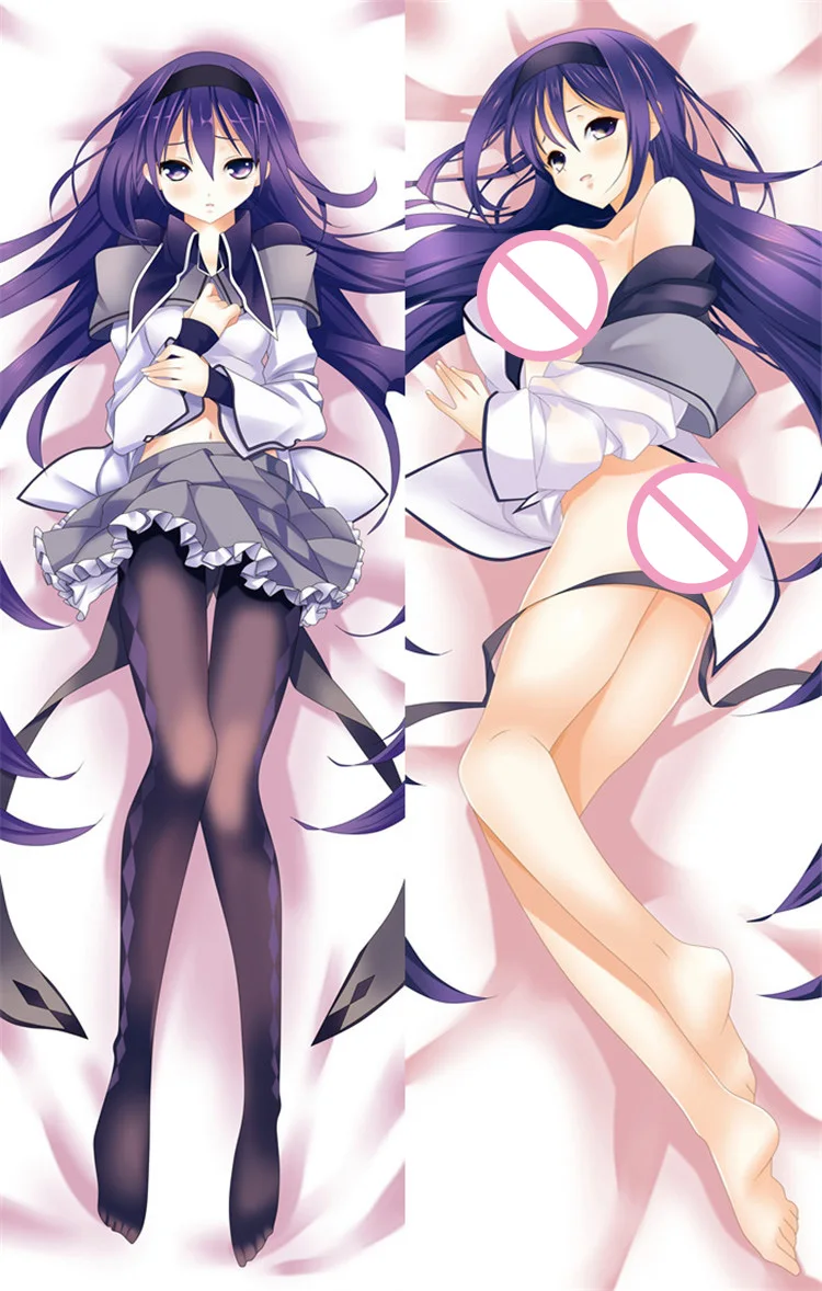 Японское аниме Puella Magi Madoka Magica персонаж сексуальная девушка Akemi Homura Dakimakura
